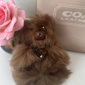 Star Wars X Coach Chewbacca Bear Bag Charm